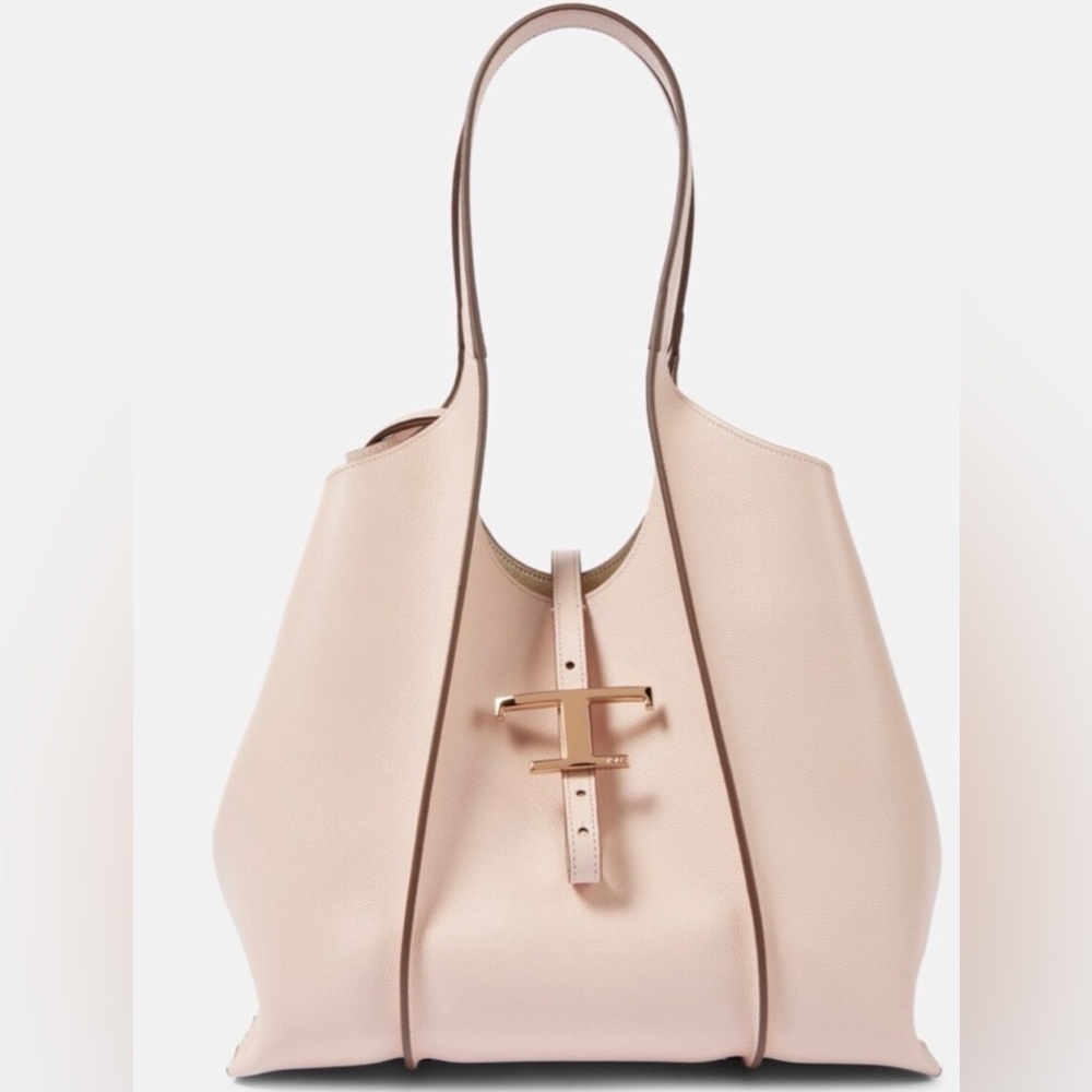 EASTER 🐣 SALE BNWT Tod’s T Timeless 👜 Shopping bag/leather small 💗